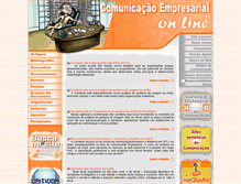 Tablet Screenshot of comunicacaoempresarial.com.br